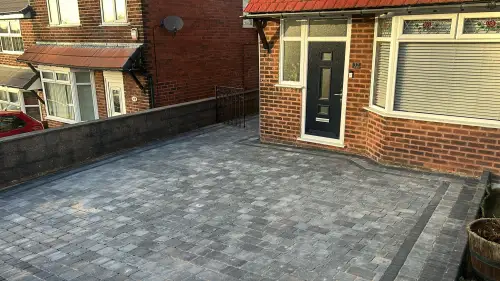 Click Here To Enlarge This Photo Of Another Block Paved Driveway In Mansfield