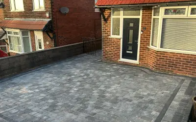 Another Block Paved Driveway In Mansfield