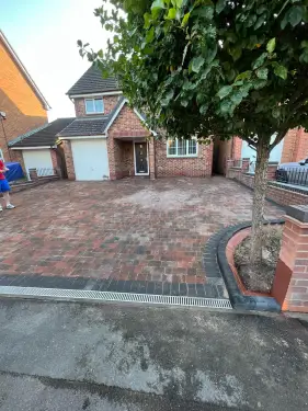Click Here To Enlarge This Photo Of Block Paved Driveway In Mansfield &ndash; Creating A Stylish Entrance