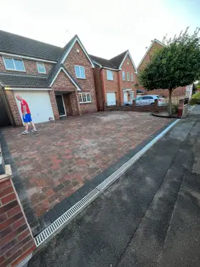 Click Here To Enlarge This Photo Of Block Paved Driveway In Mansfield &ndash; Creating A Stylish Entrance