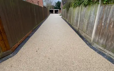 Resin Bound Driveway In Hucknall, Nottingham