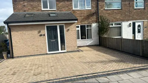 Click Here To Enlarge This Photo Of Block Paved Driveway In Clipstone&comma; Nottinghamshire