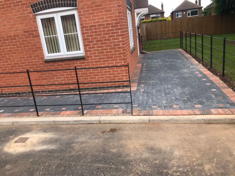 Block Paving Pathway Nottingham: Swipe To View More Images