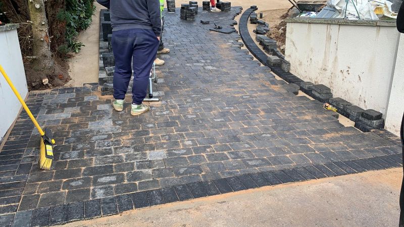 Block paving driveway in Derby: Swipe To View More Images