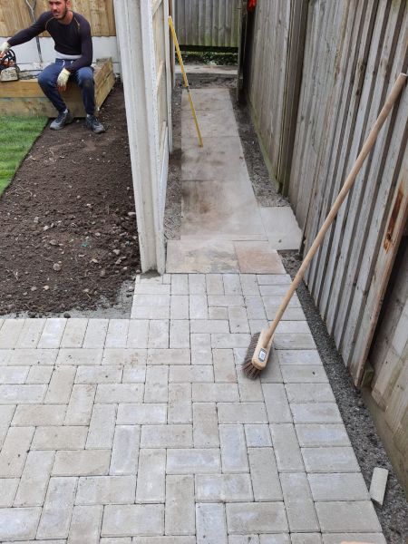 Block Paving Patio in Nottingham: Swipe To View More Images
