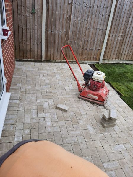 Block Paving Patio in Nottingham: Swipe To View More Images