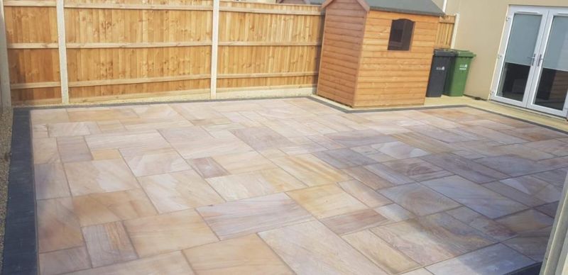 Block Paving Patio in Derby: Swipe To View More Images