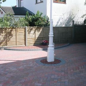 New Block Paving Driveway Chesterfield: Click Here To View Larger Image
