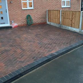 Block Paving Driveway in Derby: Click Here To View Larger Image