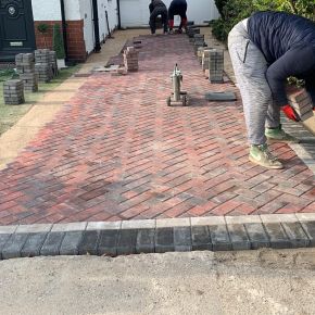 Block Paving underway in Derby: Click Here To View Larger Image